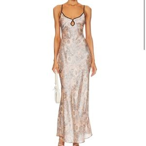 Nina Keyhole Maxi Dress